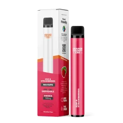 Orange County CBD Vape Pen Kiwi & Jahody, 250 mg CBD + 250 mg CBG, 3 ml