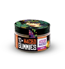 Euphoria H4CBD Gummies Mango, 10 gab x 40 mg, 400 mg