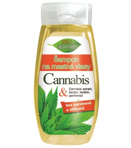 Bione Cannabis Shampoo per capelli grassi, 260 ml