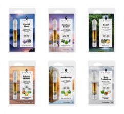 Hemnia Funktionelle CBD-Kartuschen, All-in-One-Set – 8 Geschmacksrichtungen x 1 ml