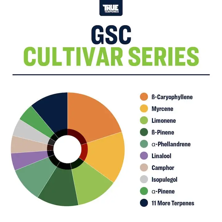 True Terpenes Cultivar Series GSC (5 ml - 960 ml)