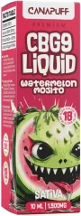 CanaPuff CBG9 Mojito líquido de sandía, 1500 mg, 10 ml