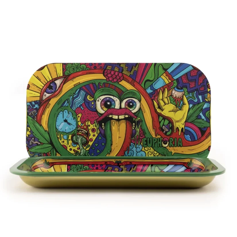 Euphoria Set de tăvi rulante cu capac magnetic Vibrant - 270 x 160 mm