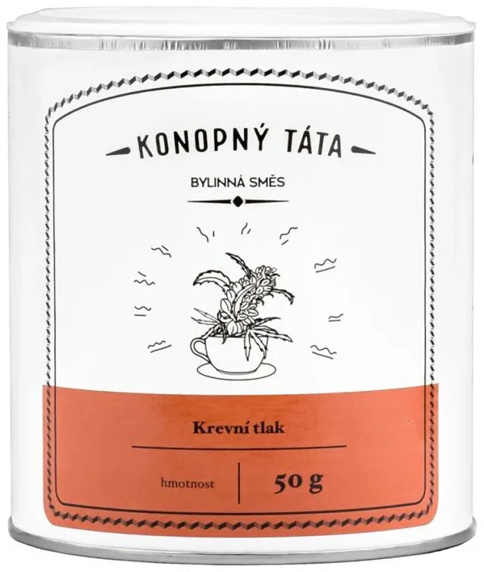 Konopný Táta - Hanf Kräutermischung "Blutdruck", 50 g