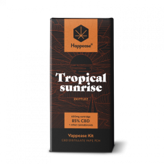 Happease Matahari Terbit Tropis Klasik - Kit Vaping, 85% CBD, 600 mg, 0,5 ml
