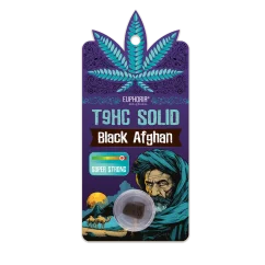 Euphoria T9HC Solid Black Afghan, 1 g