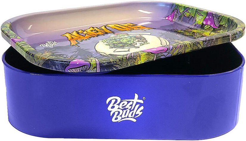 Best Buds Tanka kutija za rolanje s pohranom, Alien OG
