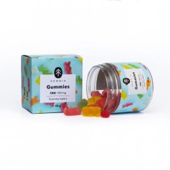 Hemnia CBD Gummibärchen, Kirsche, Kiwi, Ananas, Erdbeere, 500 mg CBD, 100 Stück x 5 mg, 225 g