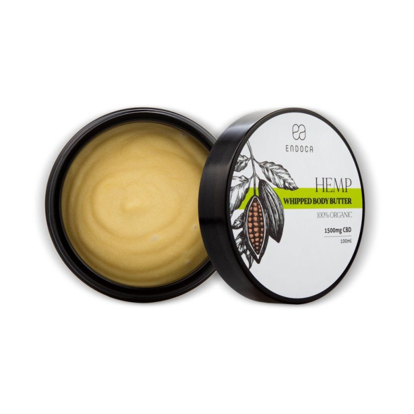 Endoca Hamp Pisket Body Butter 450 mg CBD, 30 ml
