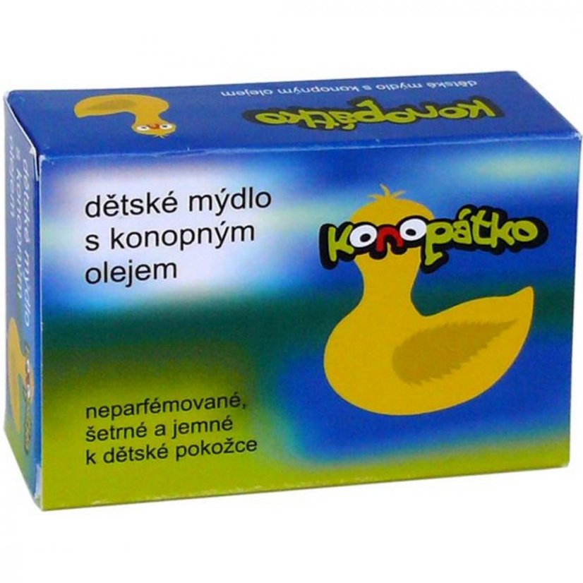 Hemp Production Savon au chanvre pour enfants Konopátko, 100 g