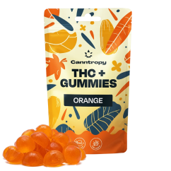 Canntropy THC+ Gumeni bomboni Narančasta, 10 kom x 5 mg, 50 g