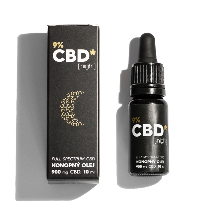 CBD Star - CBD Hanf Öl NIGHT, 10%, 1000 mg, (10 ml)