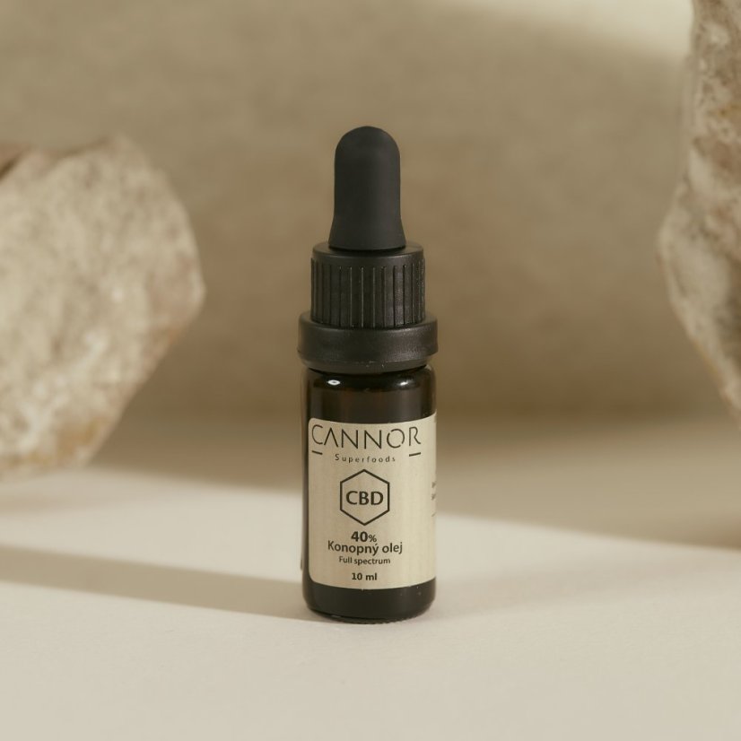 Cannor Λάδι κάνναβης γεμάτος φάσμα 40%, 10 ml