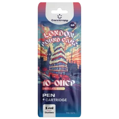 Canntropy 10-OHCP Pisalo + Kartuša London Pound Cake, 10-OHCP 20 %, 1 ml