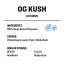 True Terpenes Live Resin OG Kush (2 ml - 960 ml)