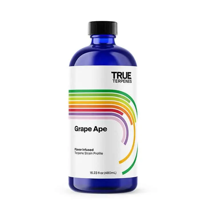 True Terpenes Flavor Infused Grape Ape (5 ml - 960 ml)