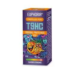 Euphoria T9HC POD x 1 Haze de Frutas Tropicais, 2 ml