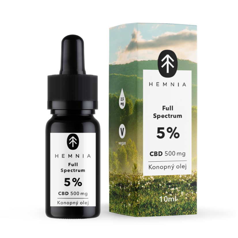 Hemnia CBD à spectre complet Emballer - 6500mg CBD