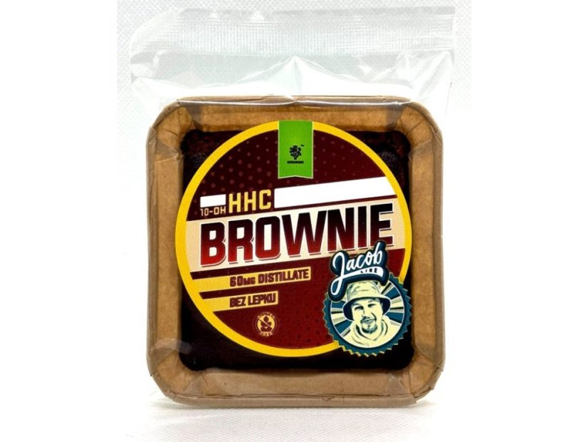 Czech CBD Brownie au chocolat 10-OH-HHC, 60 mg 10-OH-HHC