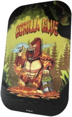 Best Buds Magnetische 3D-Abdeckung für großes Rolltablett, Gorilla Glue