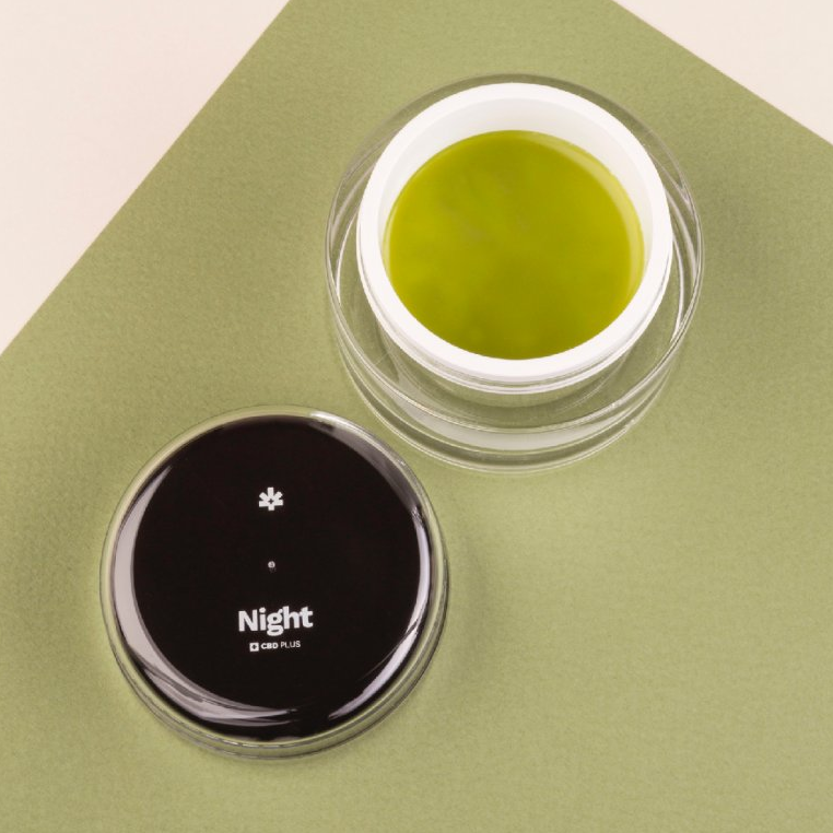CannaCare - Nacht Hanfsalbe CC Creme mit CBD, (60 ml)
