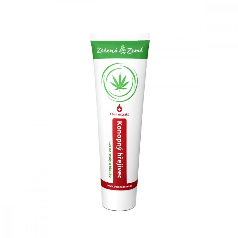 Zelena Zeme Thermocann - ısıtma jeli, 100 ml