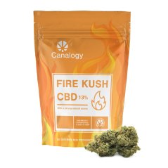 Canalogy CBD Konopný kvet Fire Kush 13 %, 1g - 1000g