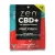 Zen CBD Bonbons gélifiés THC+ Fruit Punch Indica, 10 pièces, 200 mg