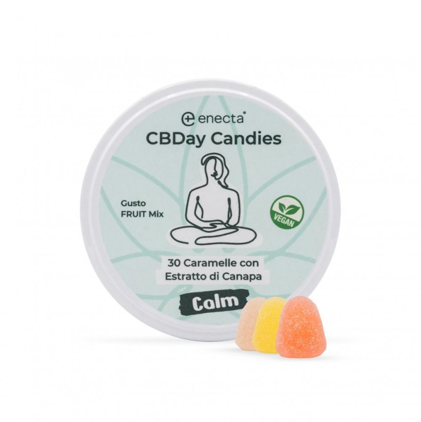 Enecta CBDay Gummies 30 pièces, 300 mg CBD, 60 g