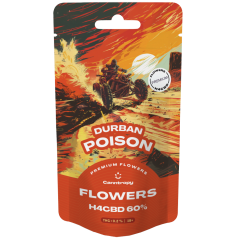 Canntropy H4CBD bloem Durban Poison 60 %, 1 g - 100 g