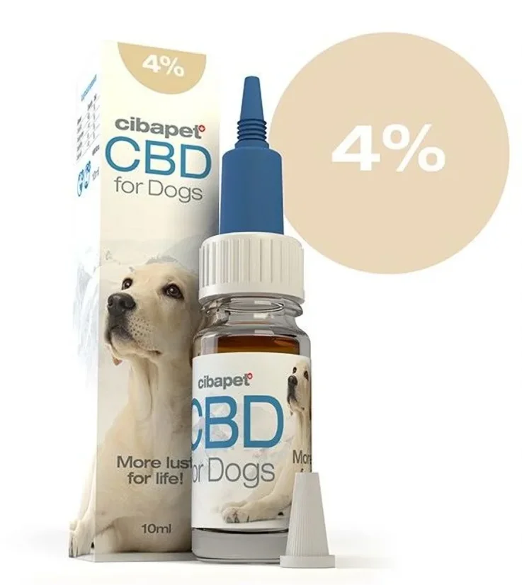 Cibapet 4% CBD olej pre psov, 400 mg, 10 ml Cibapet 4% CBD olej pre psov, 400 mg, 10 ml