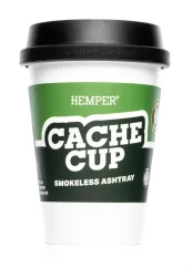 HEMPER Cache Cup Cendrier sans fumée - blanc
