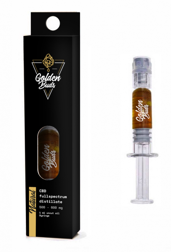 Golden Buds CBD Природний концентрат дозатор, 60 %, 1 мл, 600 мг