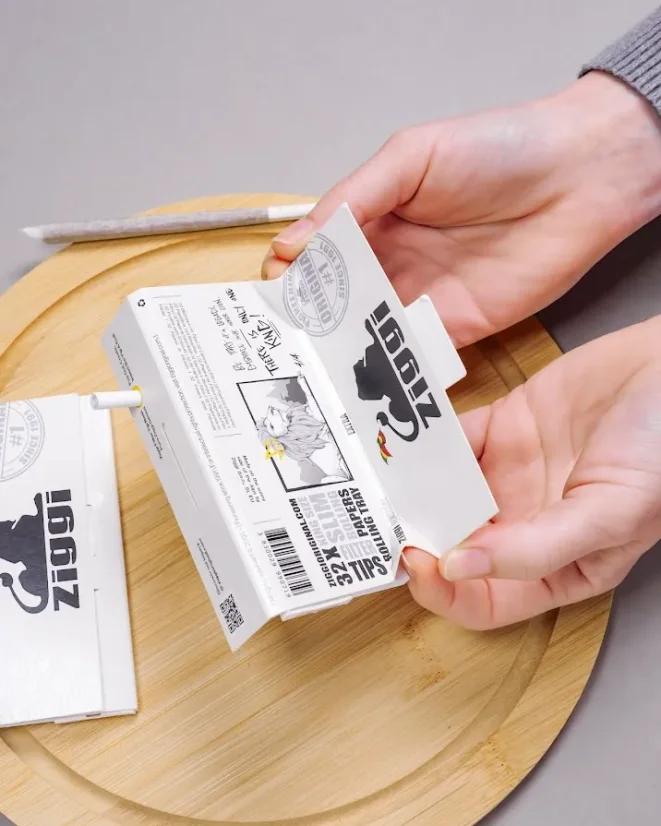 Ziggi Original Extra, 32 feuilles à rouler + 32 filtres en carton