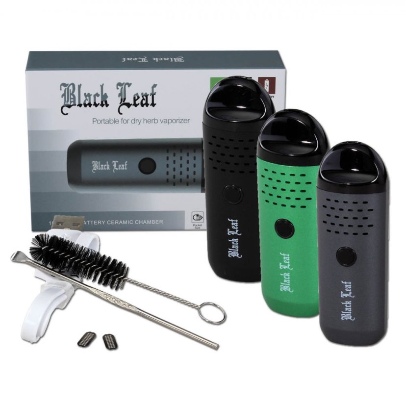 Black Leaf Mini-Vaporizér na bylinky - Šedá