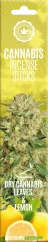 Cannabis Räucherstäbchen Trockenes Cannabis & Zitrone