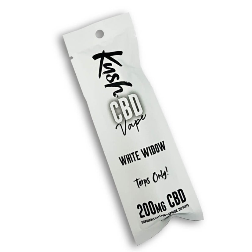Kush Vape CBD Vape Pen White Widow 2.0, 200 mg CBD, 0,5 g