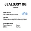 True Terpenes Live Resin Jealousy OG (2 ml - 960 ml)