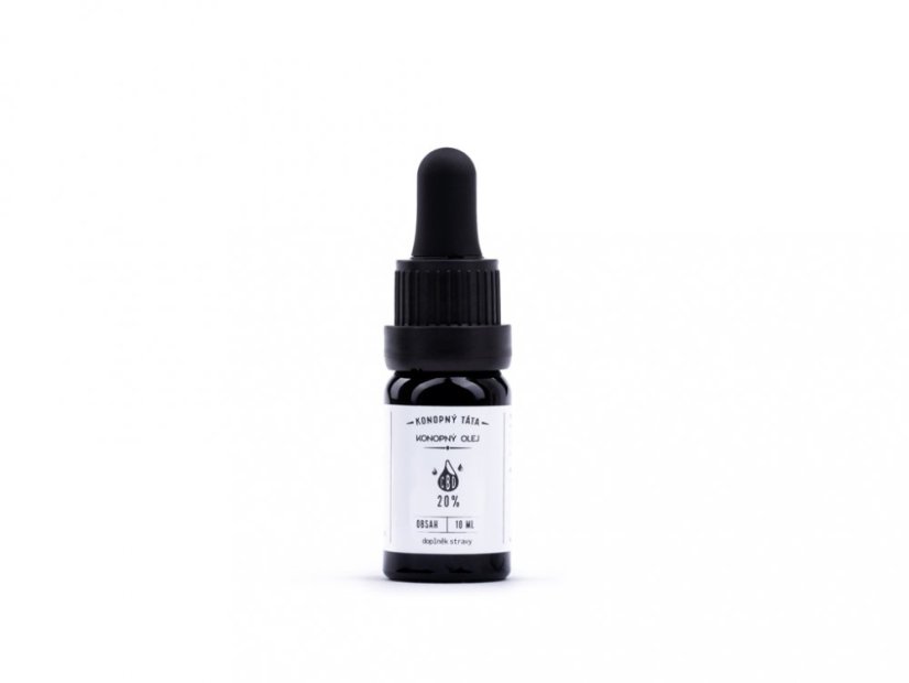 Konopný Táta Chanvre CBD pétrole 20%, 10 ml, 2000 mg