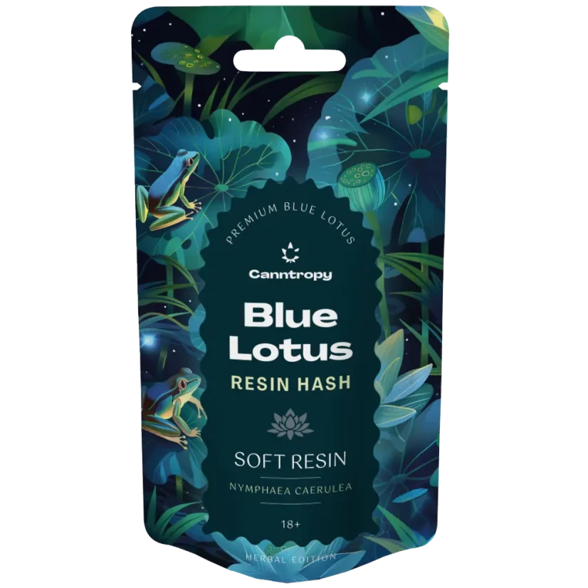 Canntropy Blauer Lotus (Nymphaea Caerulea) weiches Harz-Hasch, 1 g - 5 g