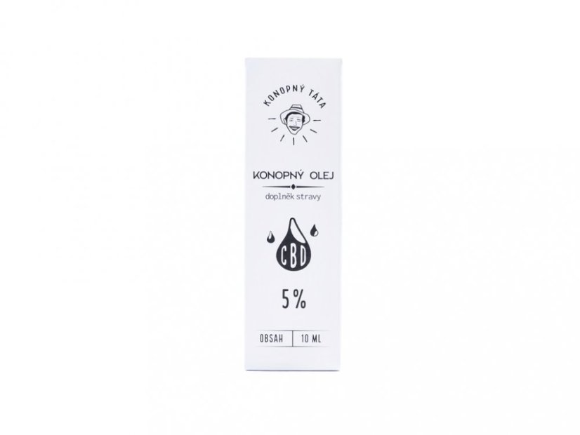 Konopný táta Chanvre CBD Pétrole 5%, 30 ml, 1500 mg