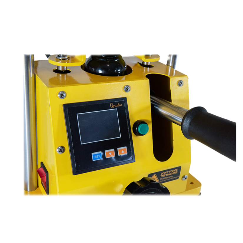 Qnubu PRESS PRO HYDRAULIC 2 TONS (PLATA 12 x 6 cm), 12 kg