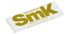 Papiers SMK Blanc & Or, 50 pcs