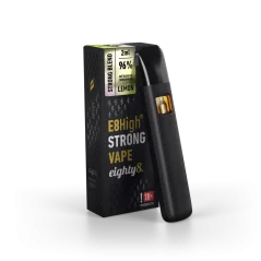 Eighty8 E8High Jednorazová Vape Lemon, 96 % E8High, 2 ml