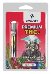 CanaPuff Cartucho de THCV HELADO DE BAYAS, THCV 79 %, 0,5 ml