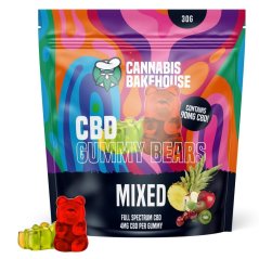 Cannabis Bakehouse CBD gummies owocowe - 22 szt. x 4 mg CBD, 30 g