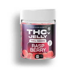 Czech CBD THCV Jelly Raspberry, 25 mg THCV, 20 pcs
