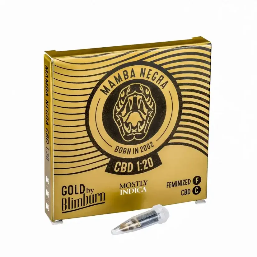 Blimburn Seeds Semena konoplje Mamba Negra CBG