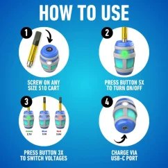 Smyle Labs Chugjamin Mini Cart Battery