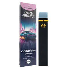 Canntropy CBG9 Disposable Vape Pen NYC Diesel, CBG9 85% quality, 1 ml